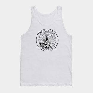 Hamburg Map Tank Top